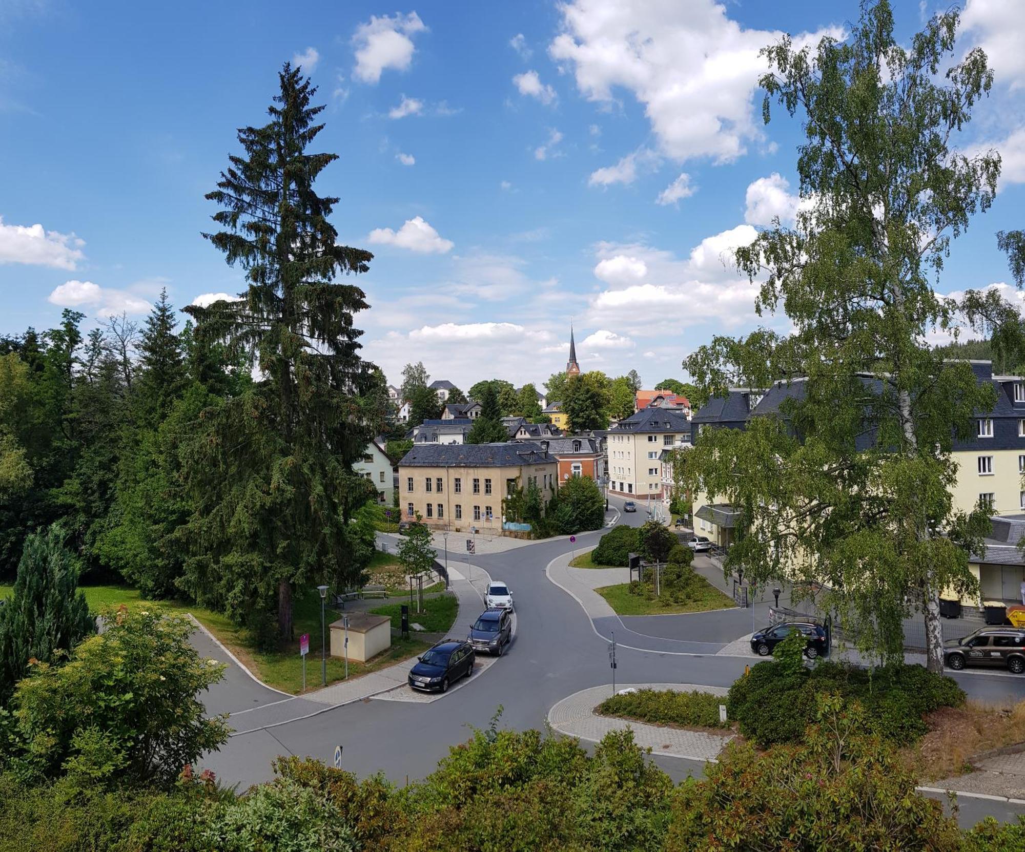 Ferienwohnungen Villa Goldbrunnen Bad Elster Exteriér fotografie